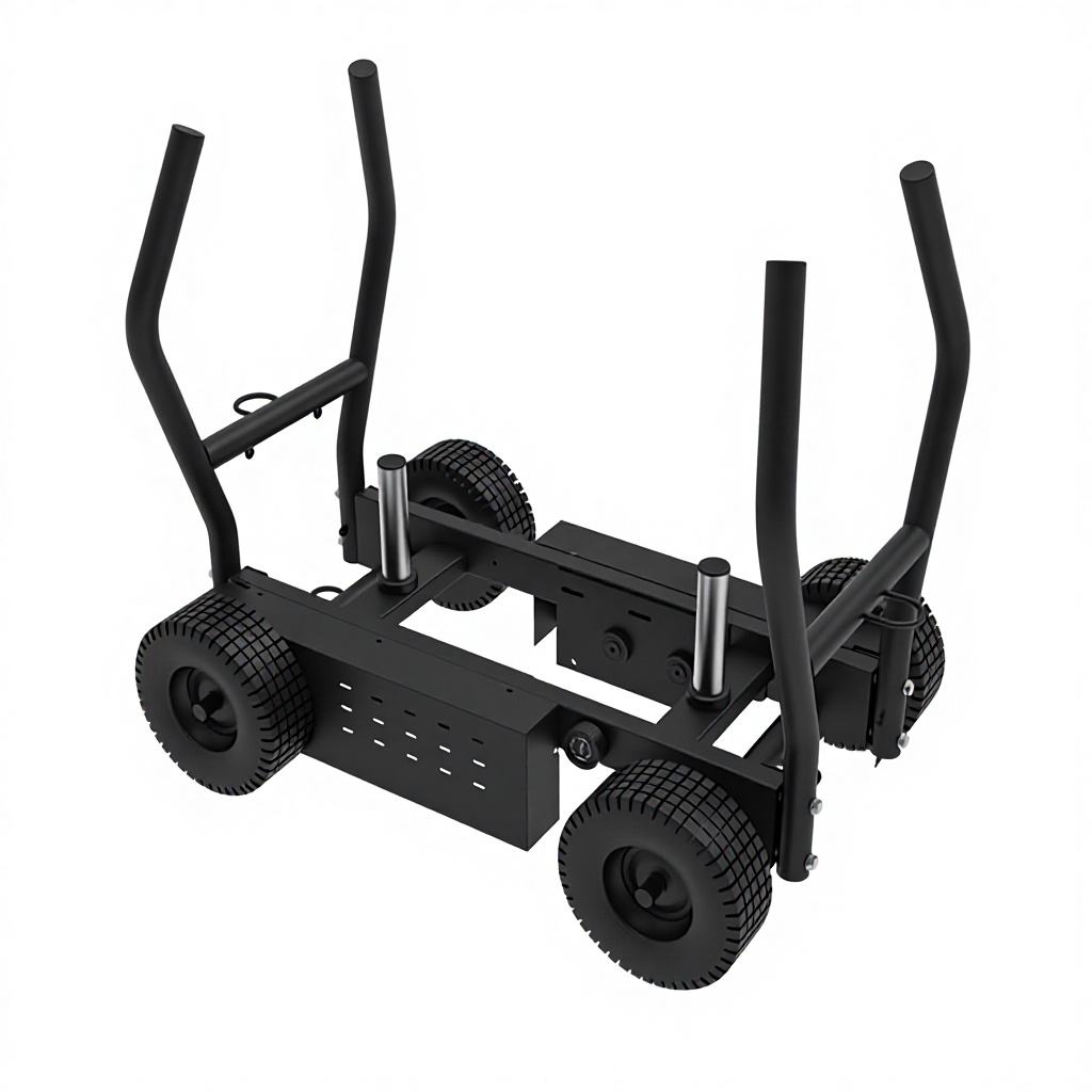 Home Gym Resistance - Gym Weight-Bearing Tank Wheeled Sled Sports