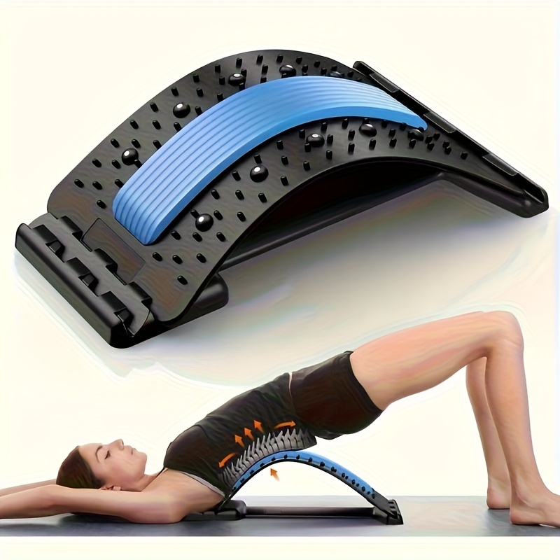 Home Gym Garage - 3-Level Back Stretcher Posture Corrector Lumbar