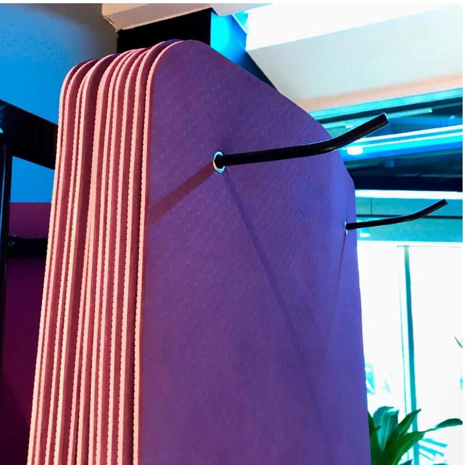 Home Gym Yoga Mat Storage - Metal Yoga Mat Holder Wall Mounted