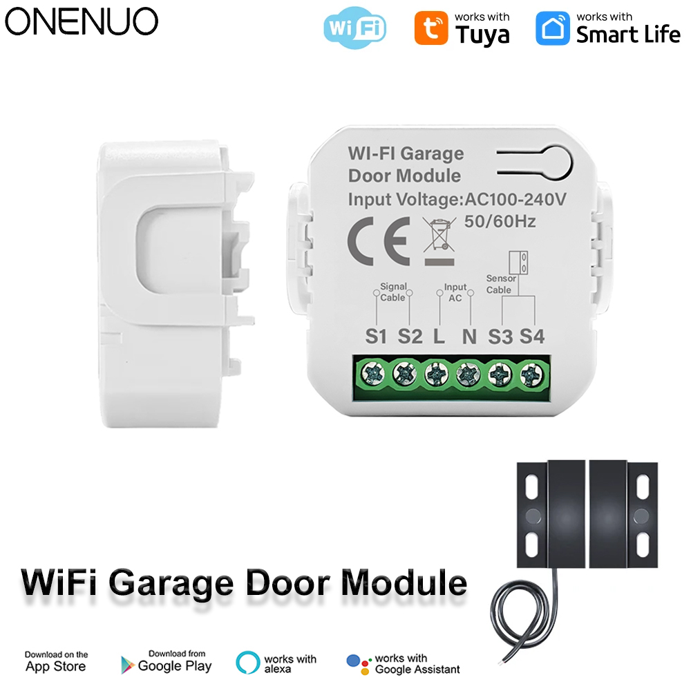 Home Gym Garage - Smart Tuya WiFi Garage Door Switch