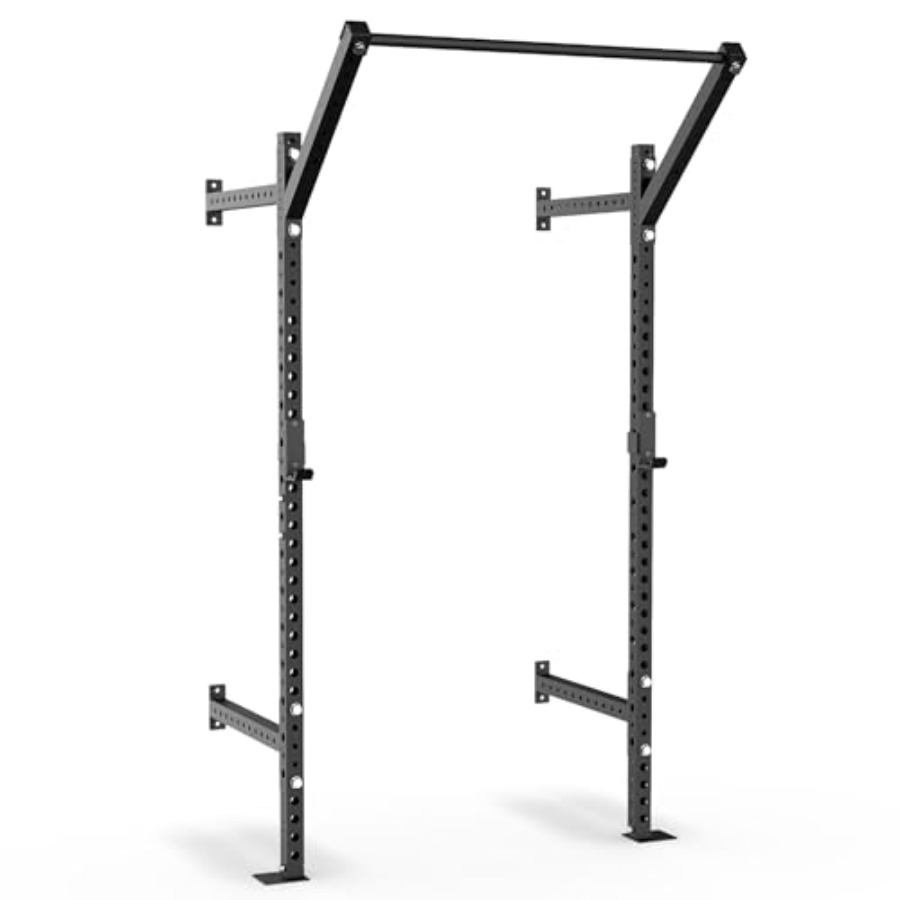Home Gym Pull Up - Wall Mounted Squat Rack for home