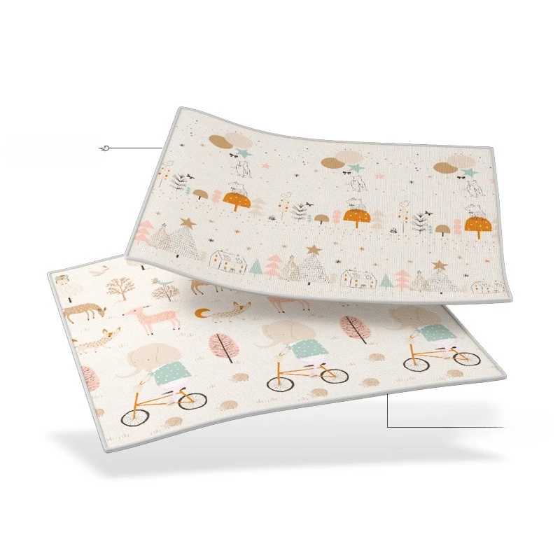 Home Gym For Toddlers - Kids Crawling Mat Soft Foam Play