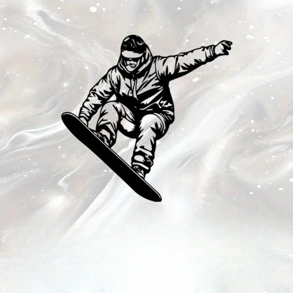 Home Gym Living Room Ideas - Brand Metal Wall Art Snowboard Iron