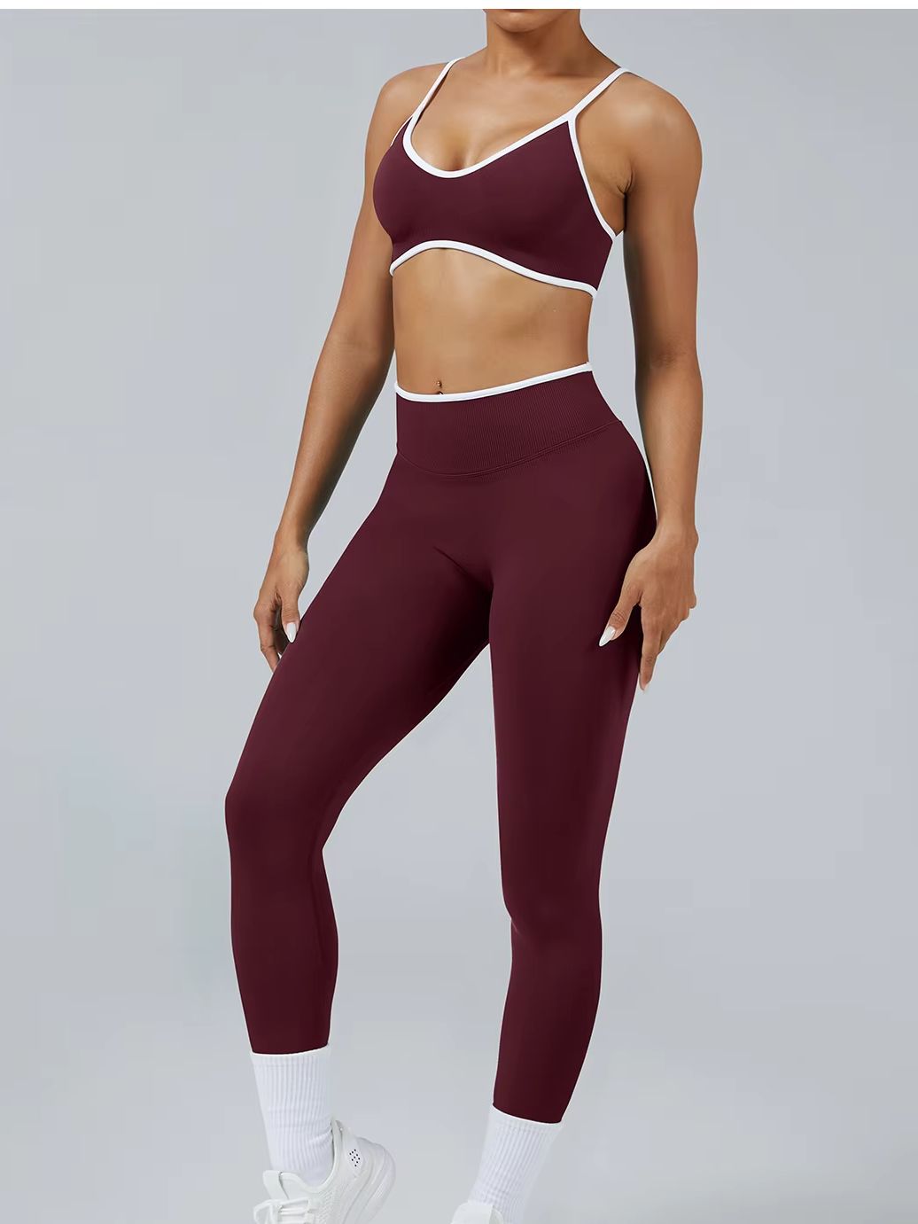 Women's Color Block Yoga Set S - Home Gym Build review and price
