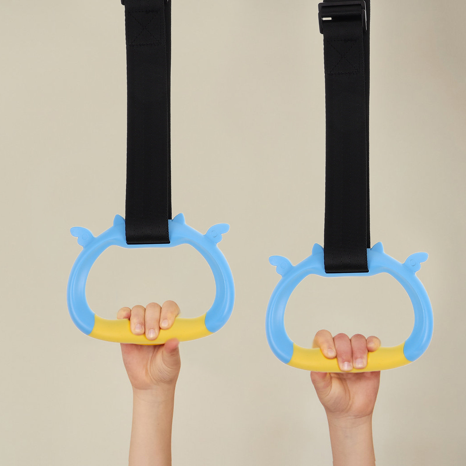 Kids Pull Up Rings for Home Gy - Home Gym For Toddlers review and price