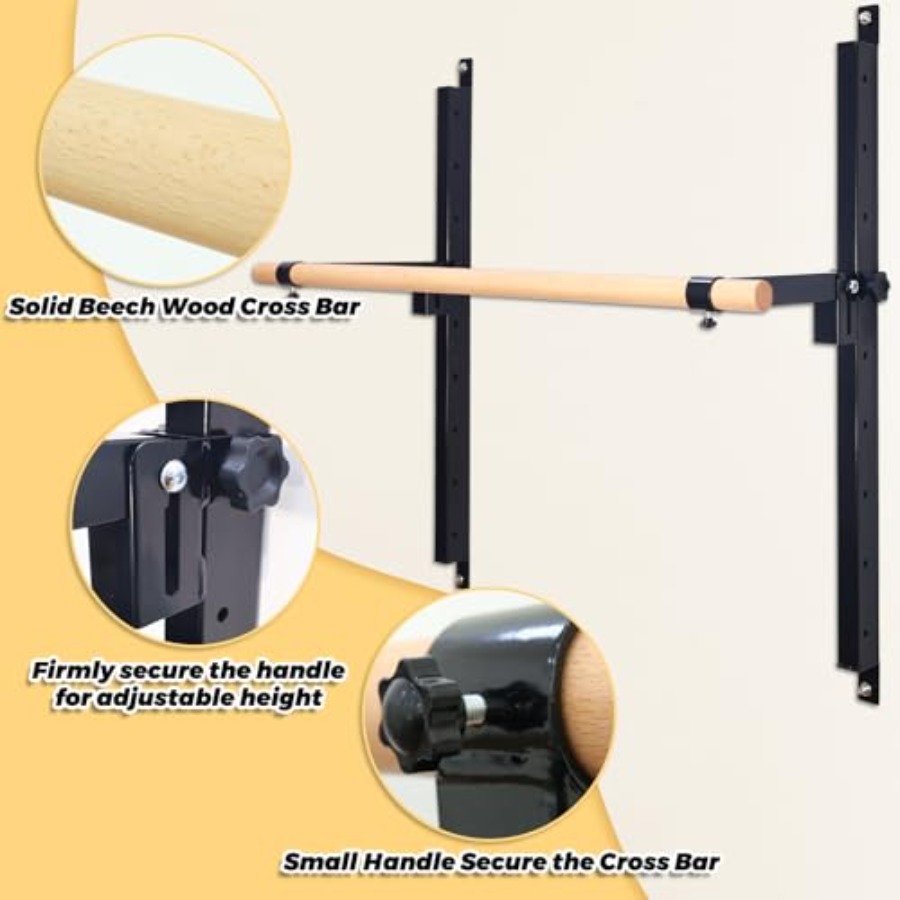 Wall Mounted Ballet Barre 4ft  - Home Gym Wall review and price