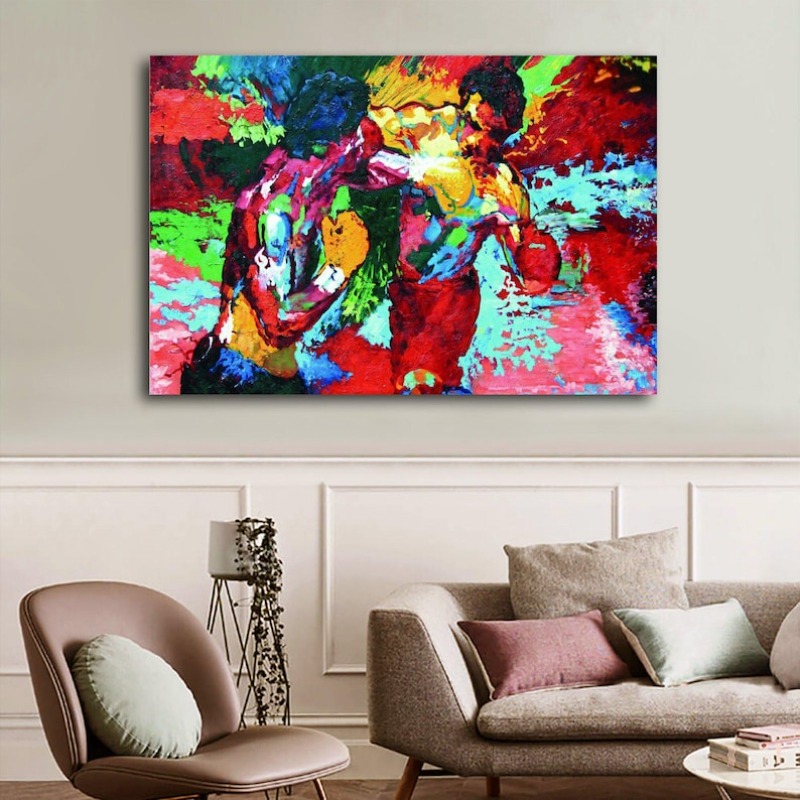 Graffiti Abstract Colorful Box - Home Gym Interior Design review and price