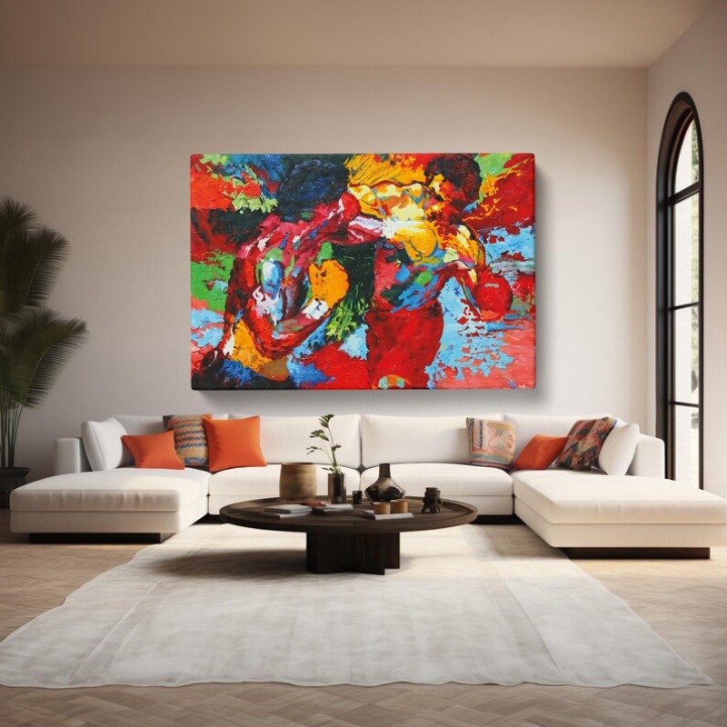 Graffiti Abstract Colorful Box - Home Gym Interior Design review and price