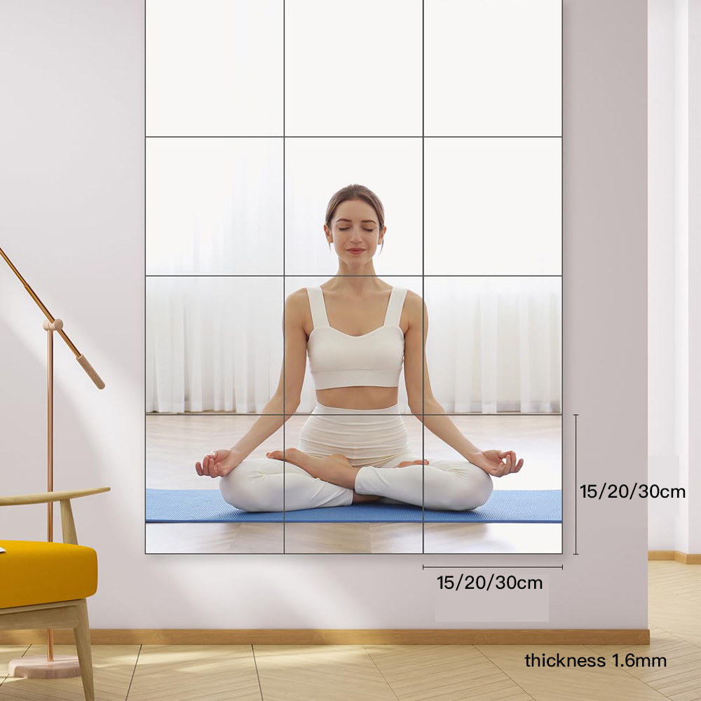 Acrylic Mirror Tiles for Wall  - Home Gym For Toddlers review and price