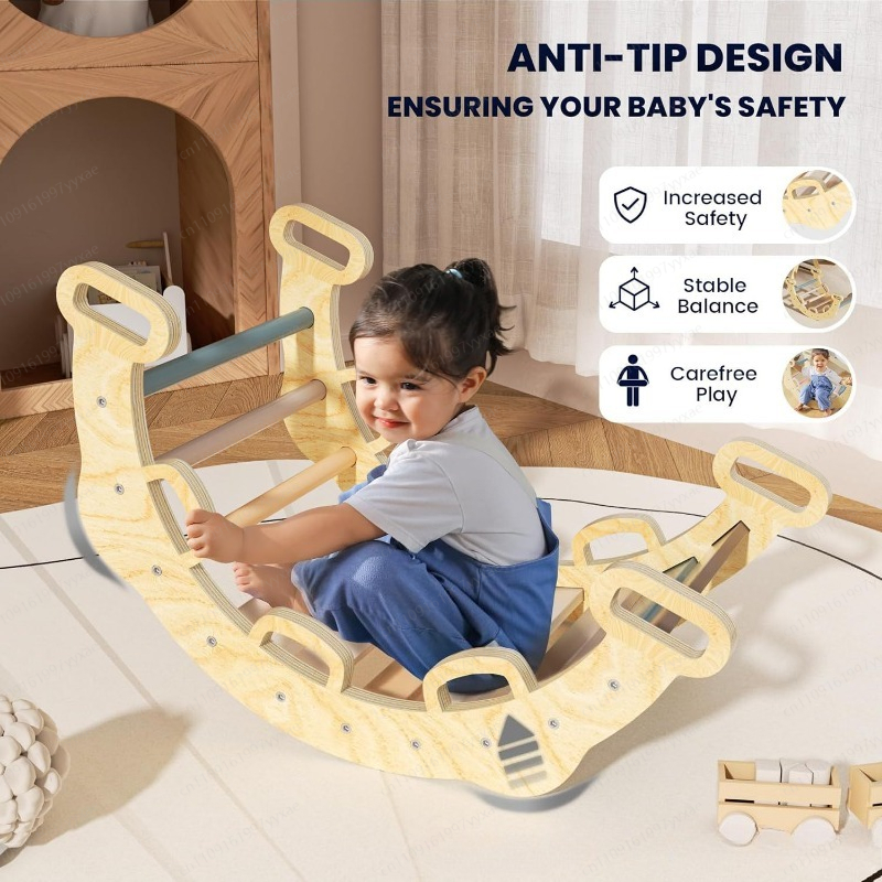 Indoor Home Solid Wood Childre - Home Gym For Toddlers review and price