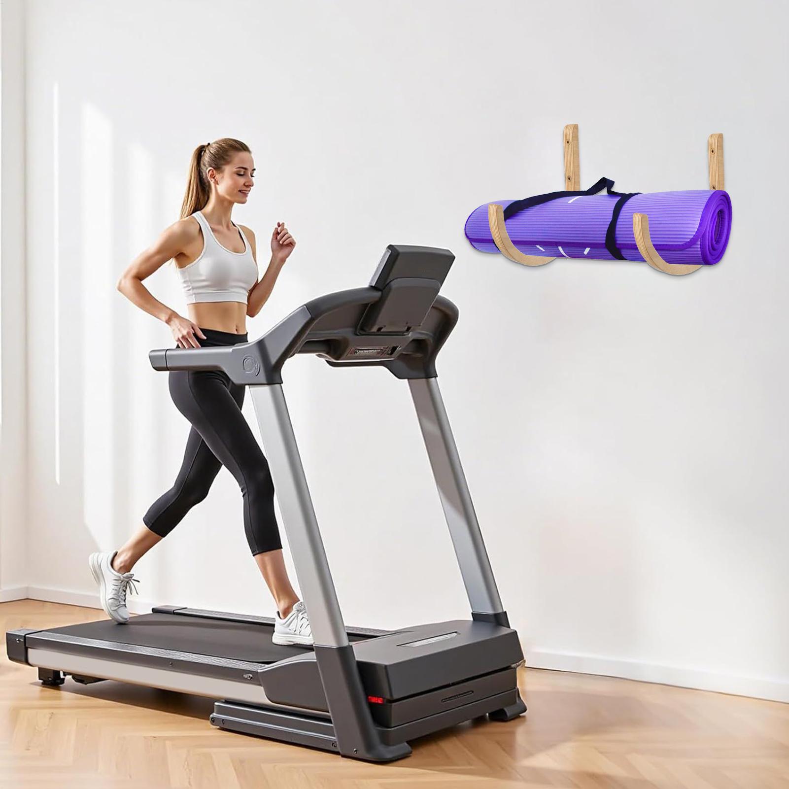 Yoga Mat Organizer 2 Pieces Wo - Home Gym Yoga Mat Storage review and price