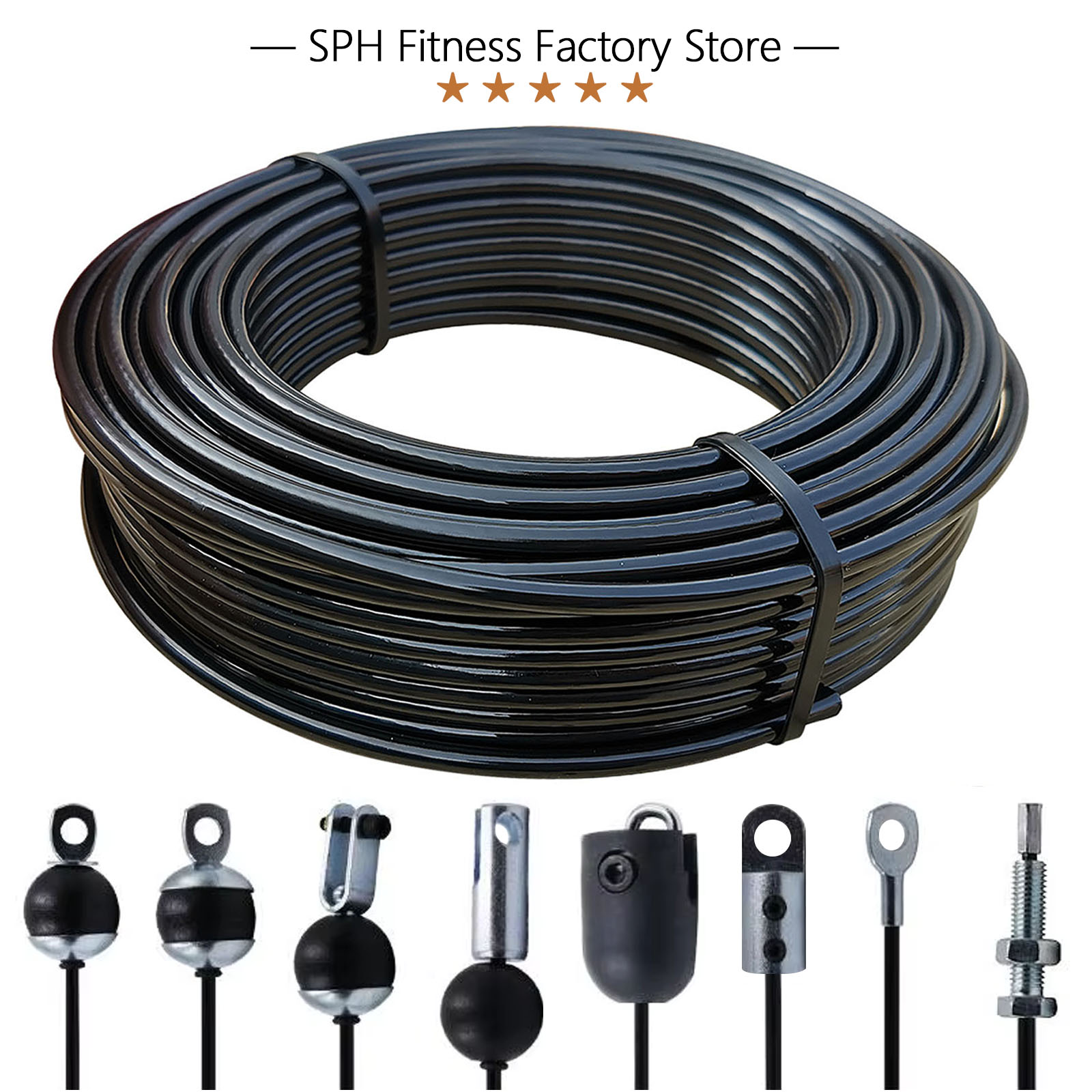 5/6mm Thick Steel Wire Rope Fi - Home Gym Nala review and price