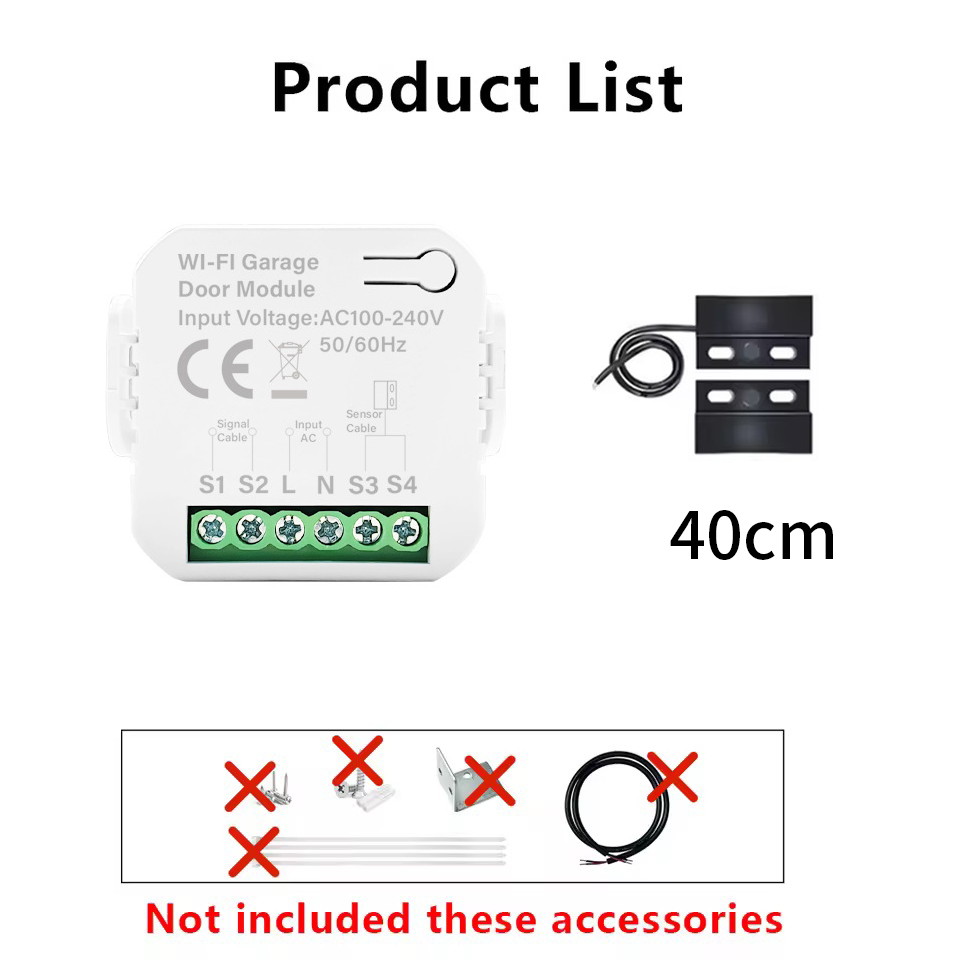 Smart Tuya WiFi Garage Door Sw - Home Gym Garage review and price