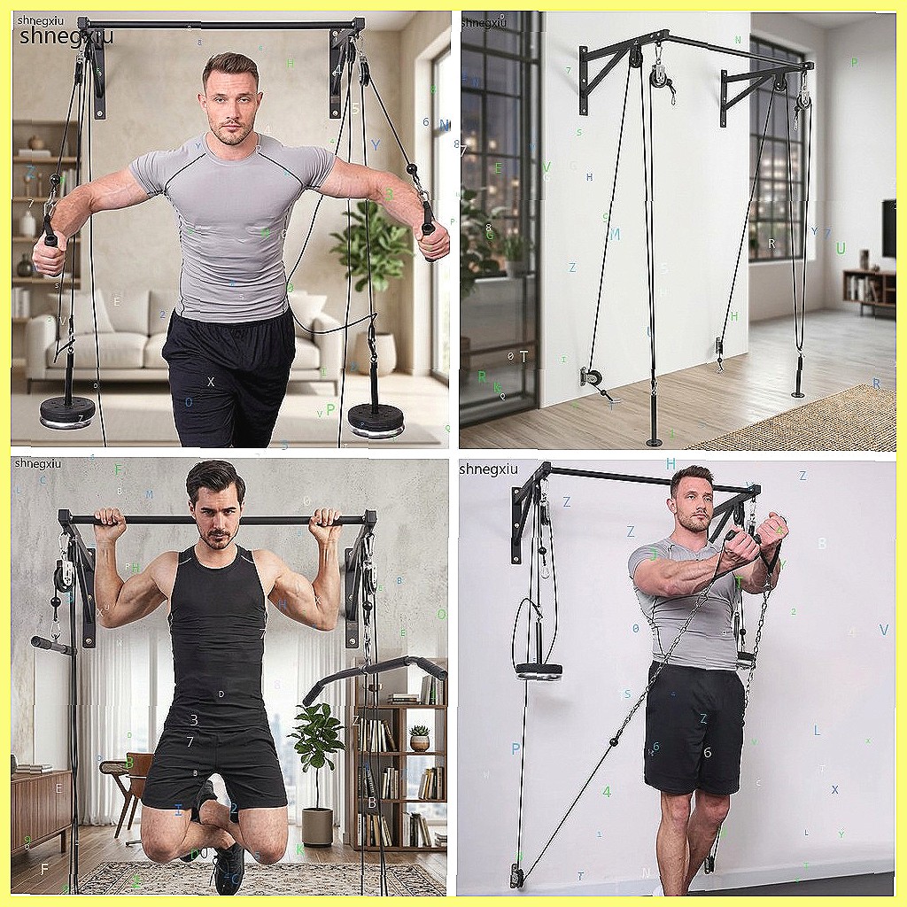 Wall Mounted DIY Fitness Pulle - Home Gym Equipment Diy review and price