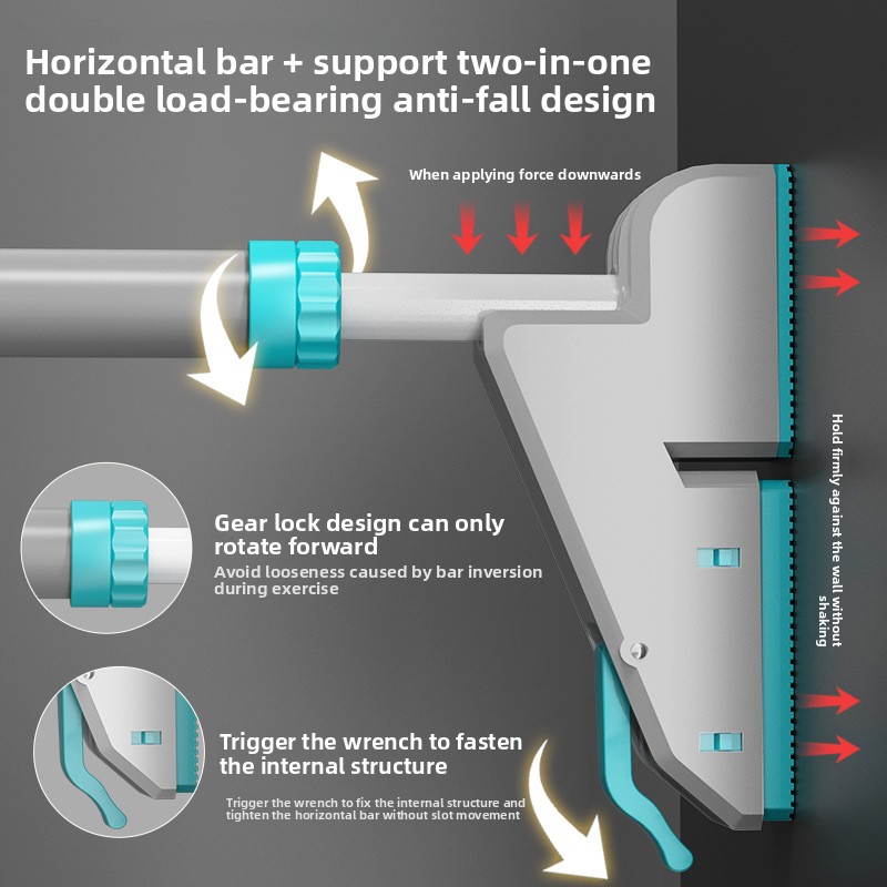 No-Drill Door Frame Pull up Ba - Home Gym Wall review and price