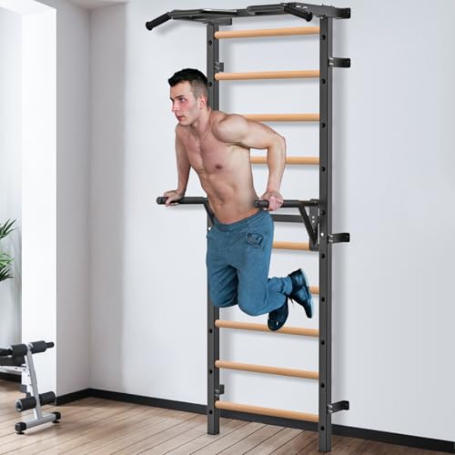 Wall Mounted Gymnastic Stall B - Home Gym Pull Up review and price