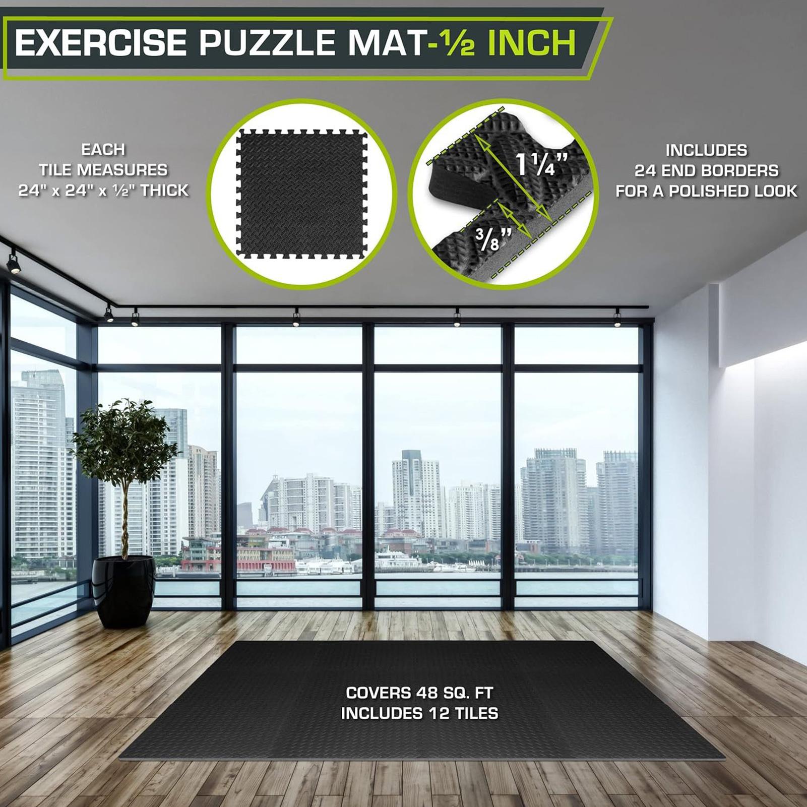 Gym Tiles 12 Pieces Interlocki - Home Gym For Toddlers review and price