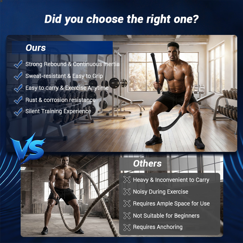 UMAY Ropeless Battle Rope, Low - Home Gym Resistance review and price
