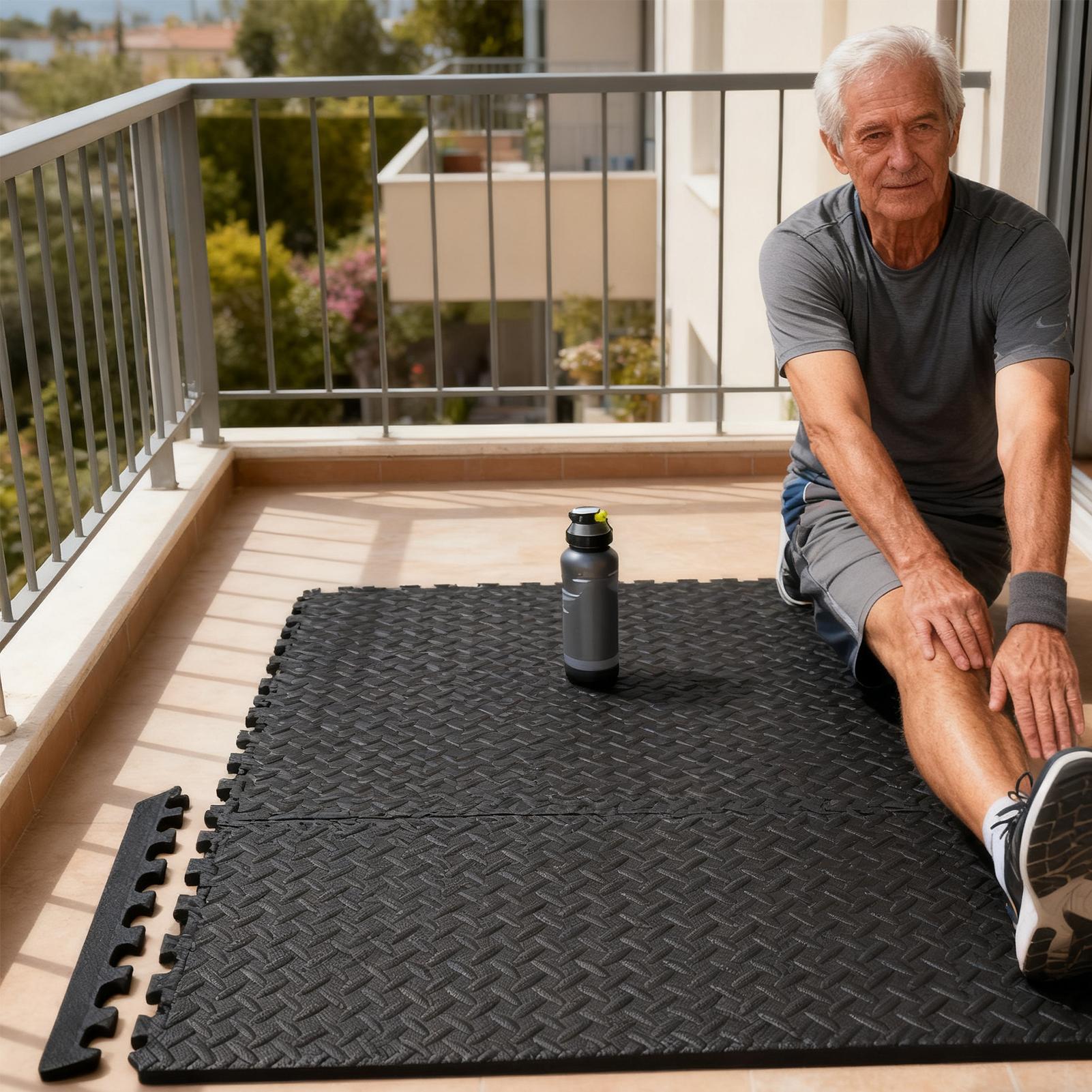 Interlocking Floor Mats 12 Pie - Home Gym For Toddlers review and price