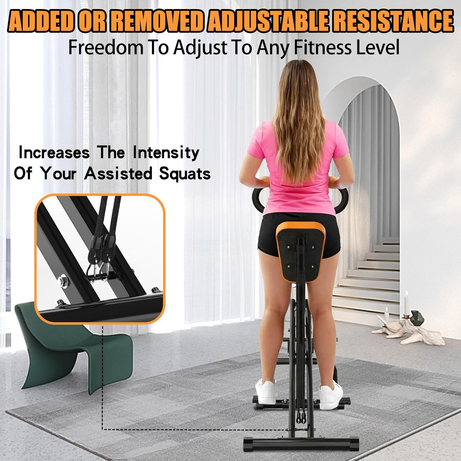 Squat Machine For Home, Assist - Home Gym Resistance review and price