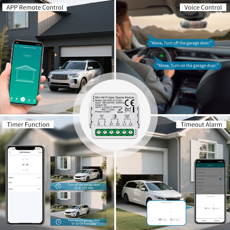 Tuya Smart WiFi or Zigbee Gara - Home Gym Garage review and price