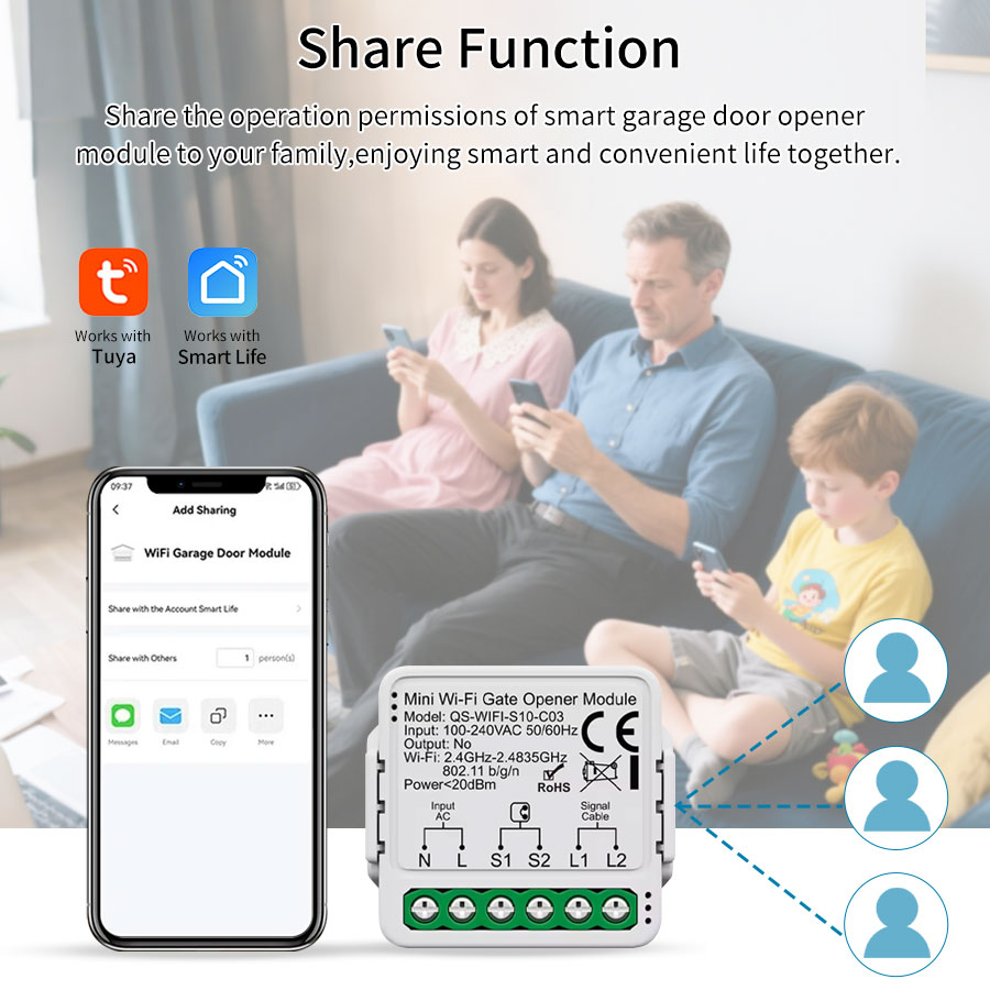 Tuya Smart WiFi or Zigbee Gara - Home Gym Garage review and price