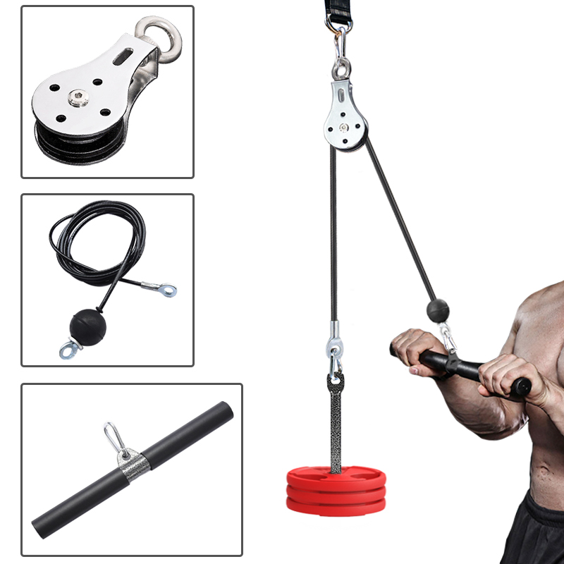 Gym Fitness DIY Pully Cable Ma - Home Gym Equipment Diy review and price