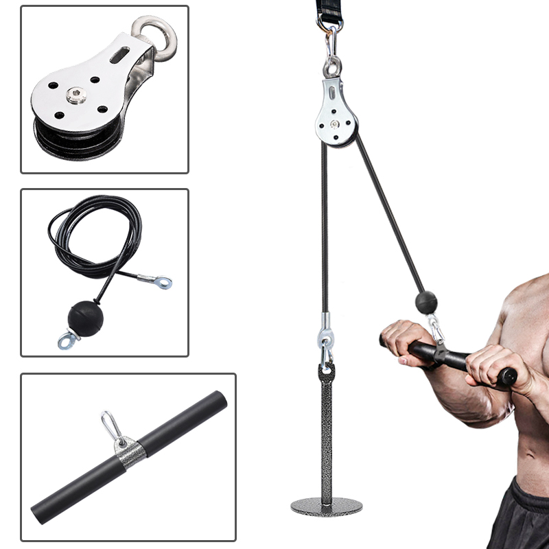 Gym Fitness DIY Pully Cable Ma - Home Gym Equipment Diy review and price