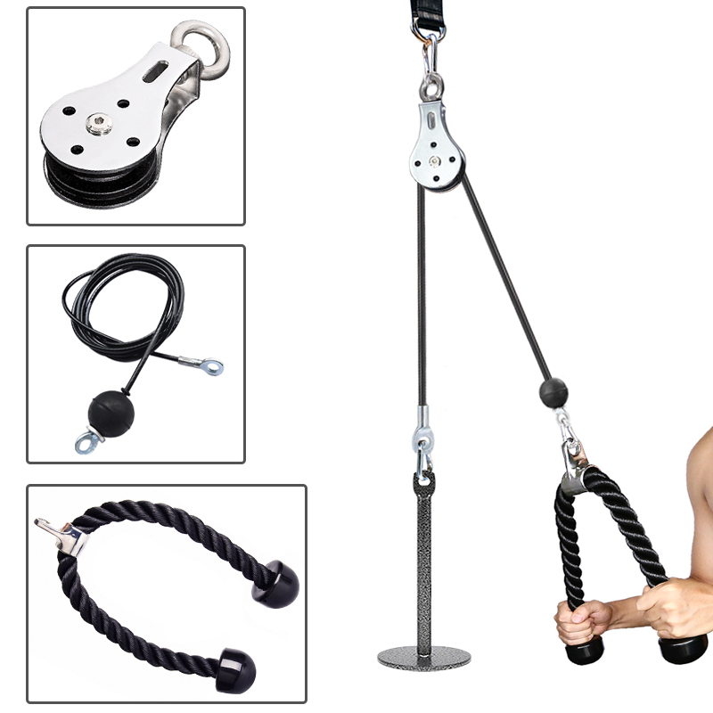 Gym Fitness DIY Pully Cable Ma - Home Gym Equipment Diy review and price