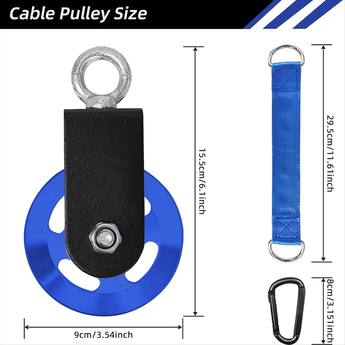 New arrival Cable Pulley with  - Home Gym Equipment Diy review and price