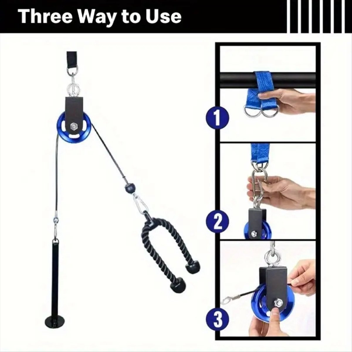 New arrival Cable Pulley with  - Home Gym Equipment Diy review and price