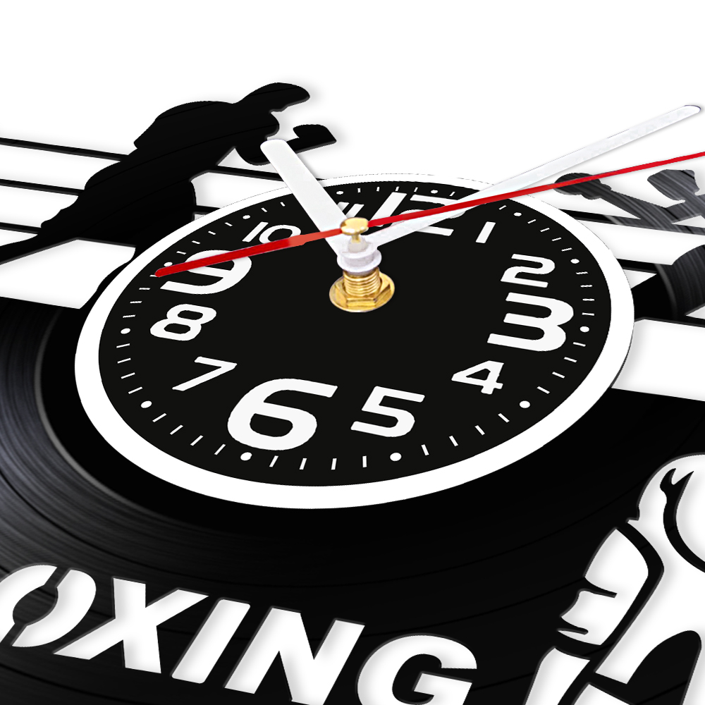 Boxing Ring Vinyl Record Wall  - Home Gym Living Room Ideas review and price