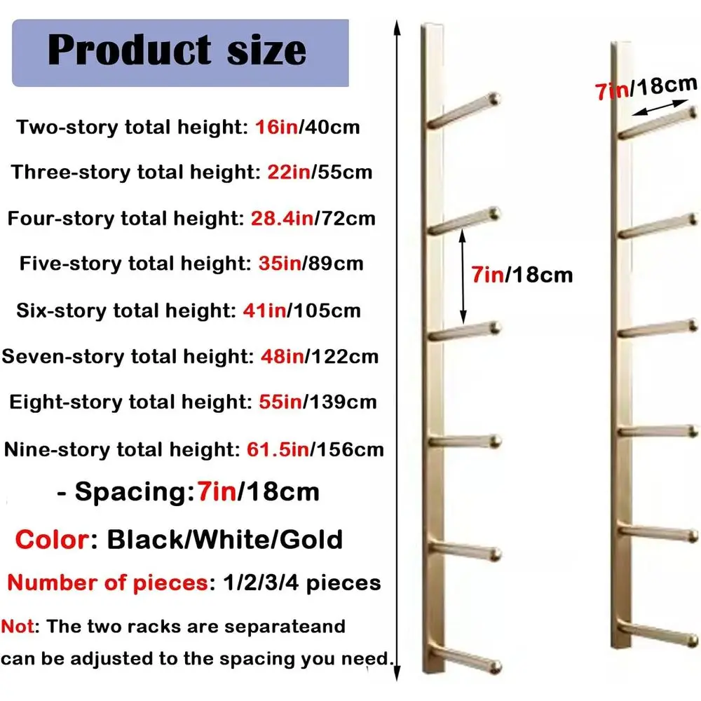 Wall-Mounted Metal Gym Rack fo - Home Gym Yoga Mat Storage review and price