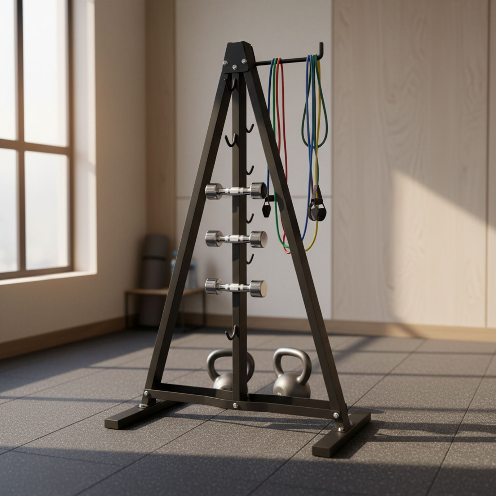 Lat Pull Down Bar Organizer wi - Home Gym Ideas review and price