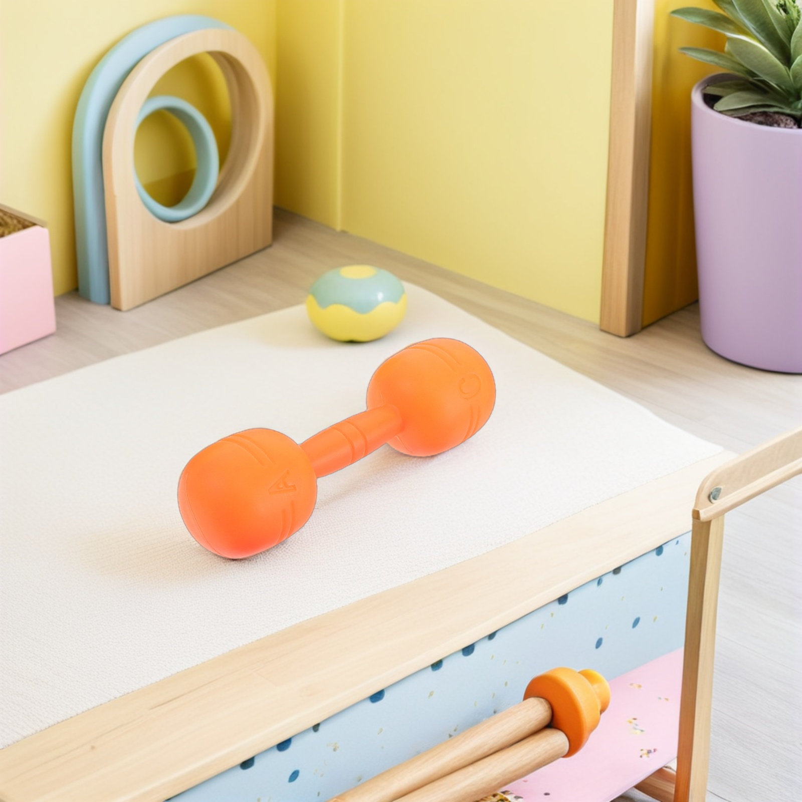 12Pcs Kids Plastic Dumbbells a - Home Gym For Toddlers review and price