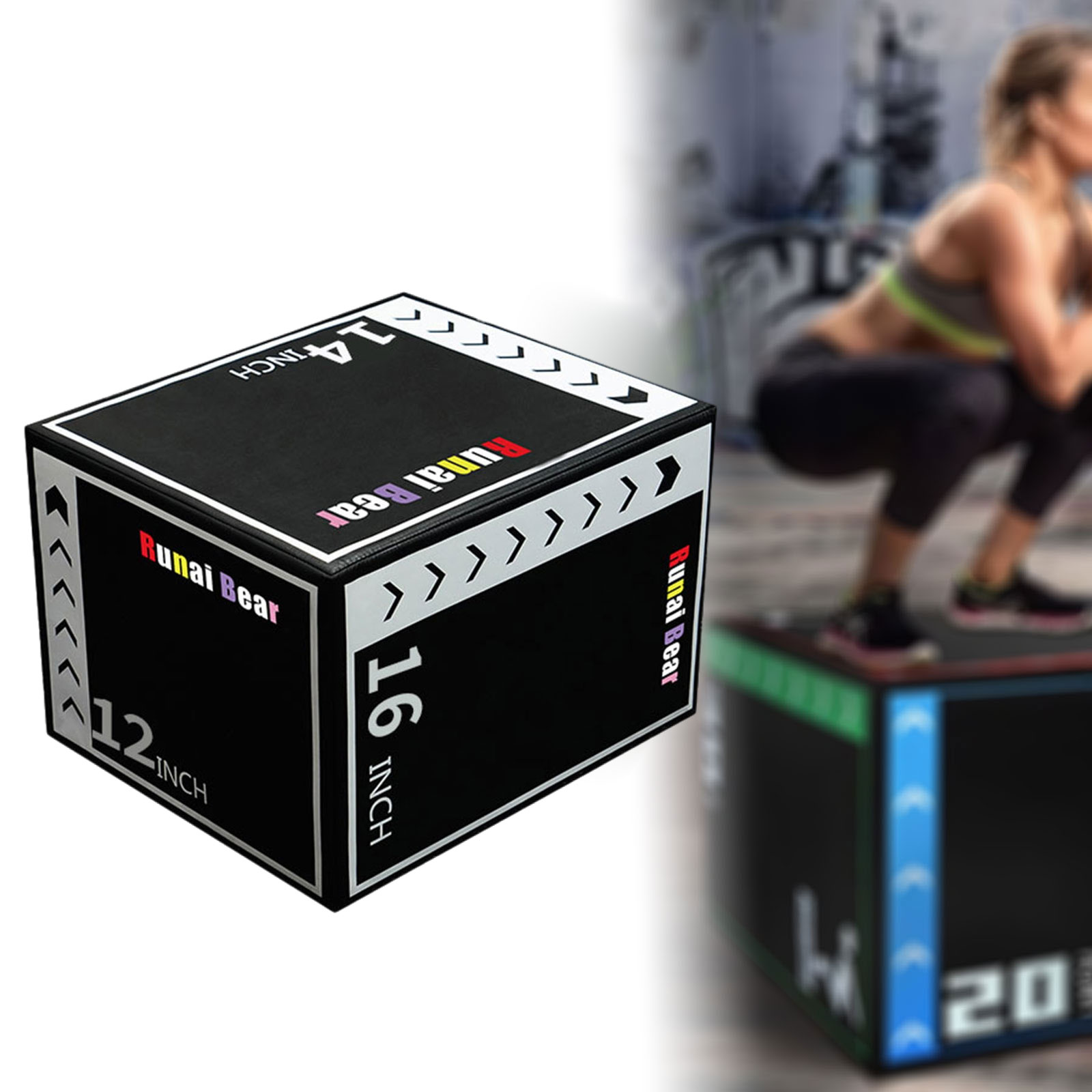 Plyo Jumping Exercise Box Port - Plyo Box Set review and price