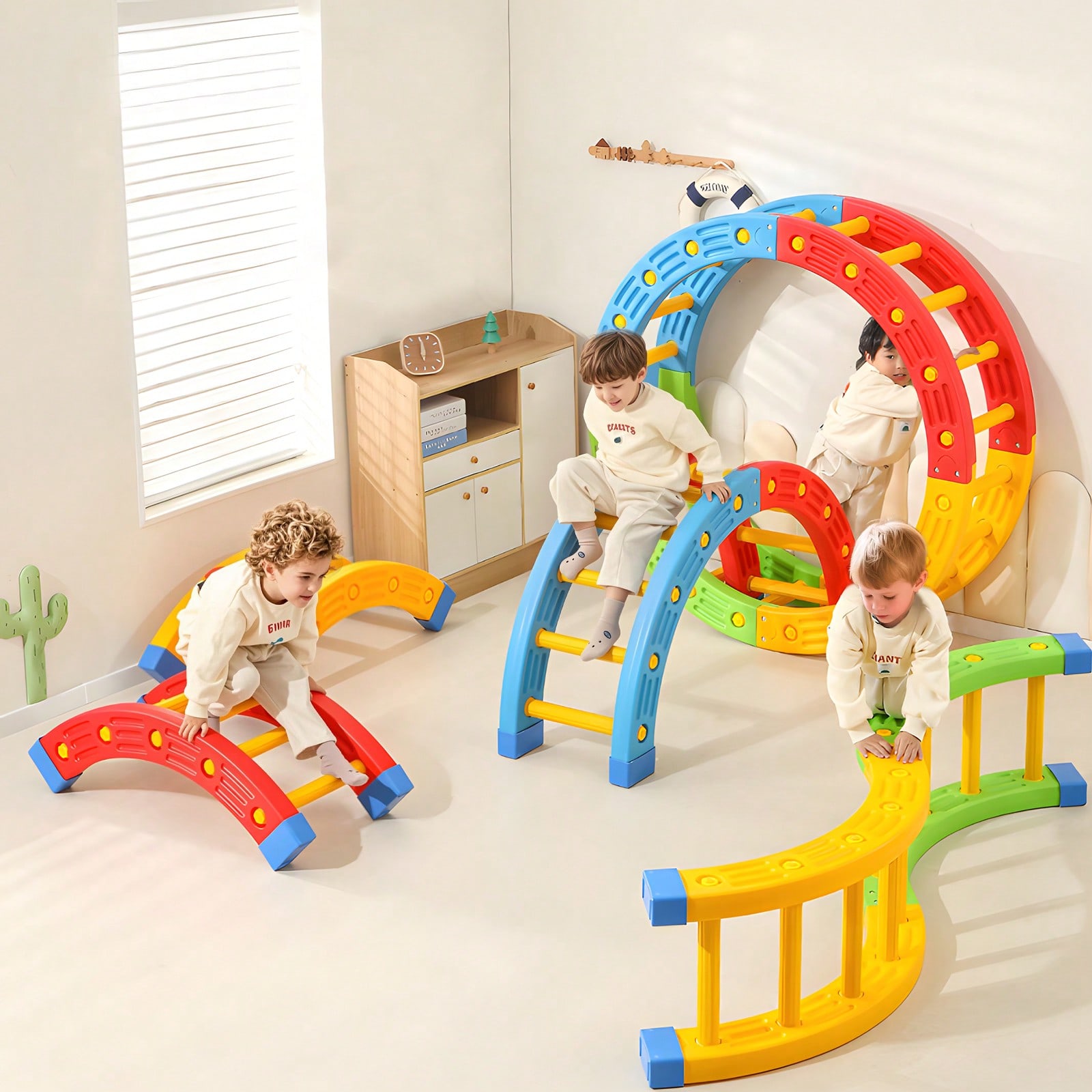 GCCSJ 2-In-1 Foldable Toddler  - Home Gym For Toddlers review and price