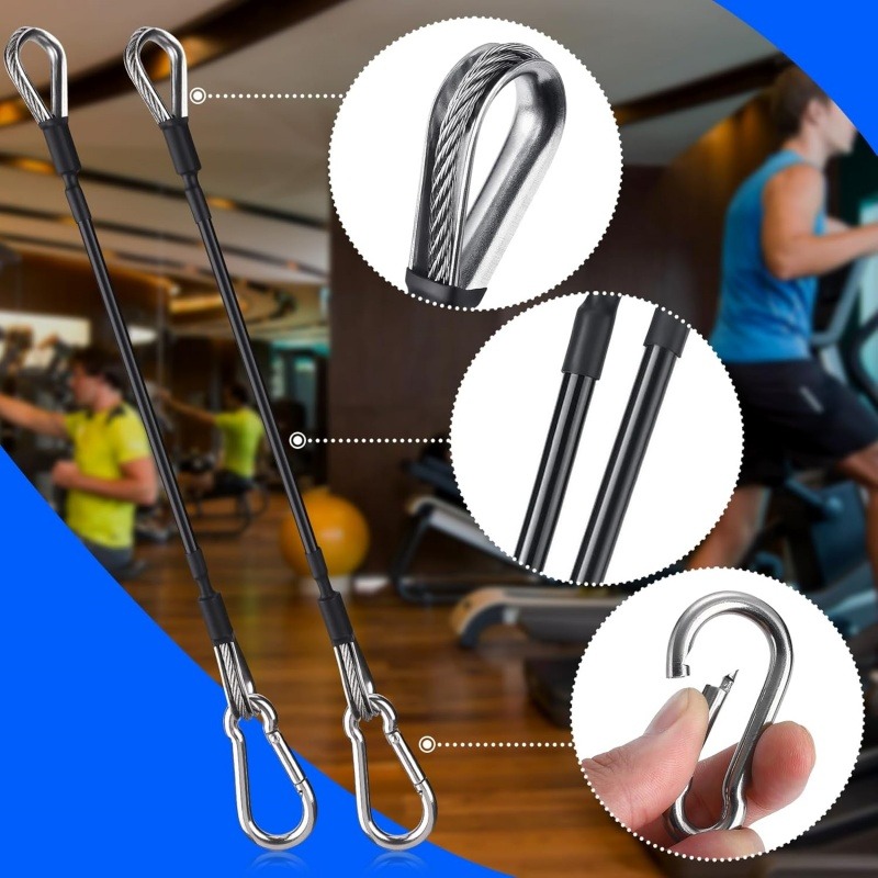 1/2Pcs 25cm Gym Cable Extensio - Home Gym Nala review and price