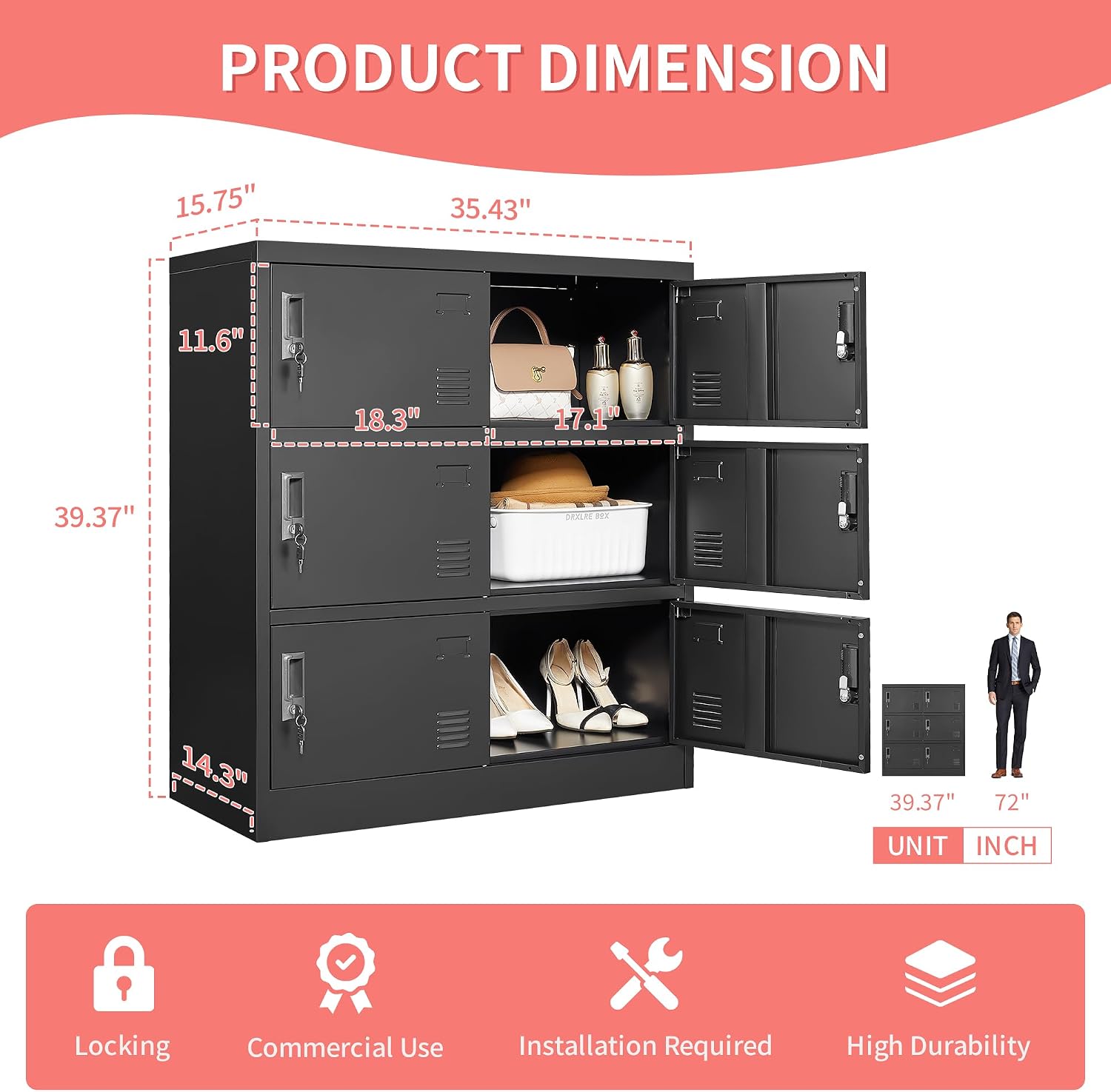 Metal Lockers For Employees Of - Home Gym Garage review and price