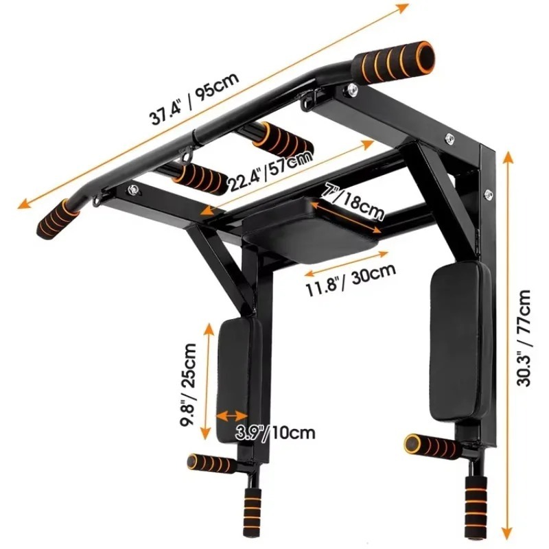 Wall-Mounted Pull-Up Bar for I - Home Gym Wall review and price
